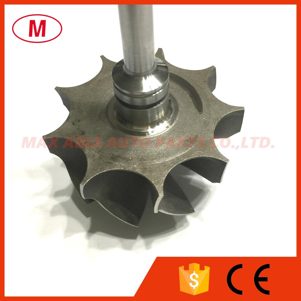 K04 46.47/52.00mm 9 blades Turbo Shaft/Turbocharger Shaft/Turbine Wheel/Turbine Shaft/for Cartridge/CHRA/Core
