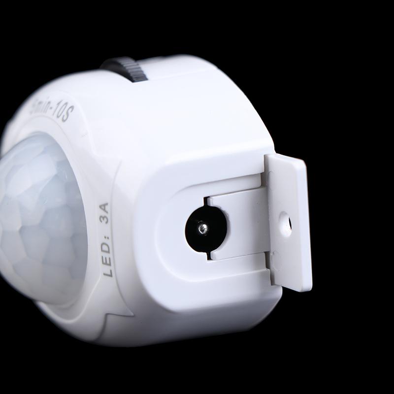 Датчик движения постоянного тока 5 В 12 В, переключатель света, детектор движения, активированный таймер, автоматический