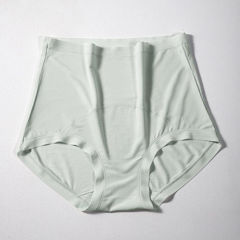 Women's Spring and Autumn 10A Anti Bacterial Abdominal Lengthening and Widening Bottom High Waist Underwear