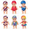 Swimsuit Pouting Mouth Simulation Doll Dress-up Vinyl Doll Toy Soothing Baby Bath Doll
