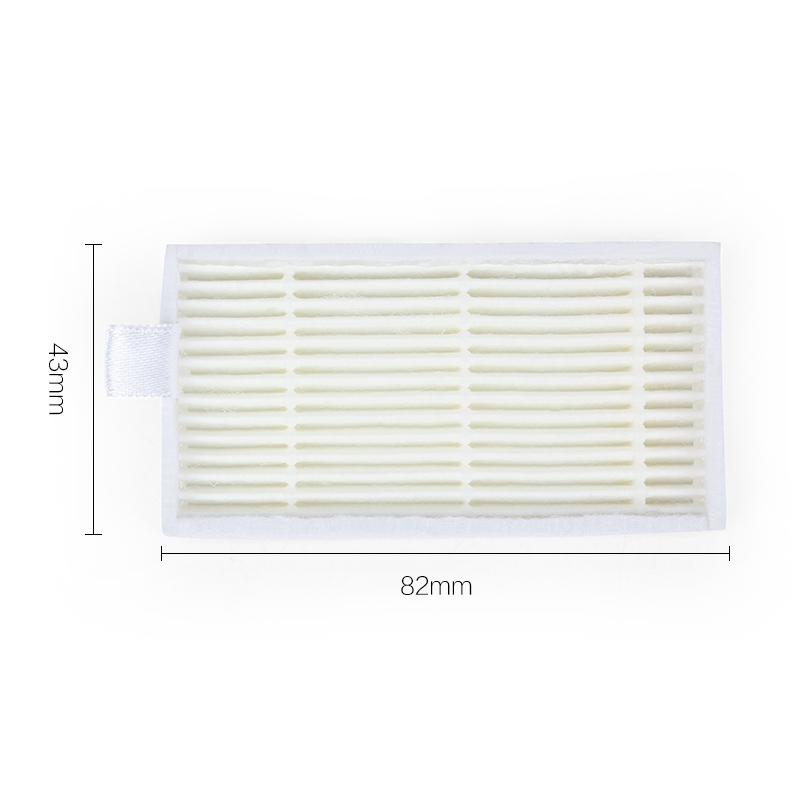 15 шт./лот, высококачественные фильтры Hepa для Dibea Depoo Panda X500 ECOVACS X500 X600 CR120, аксессуары для пылесоса, запчасти