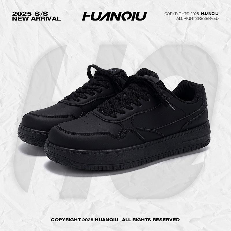 Global Black Classic Board Shoes ZHQ-HY958 Autumn Trend Versatile Men's Shoes Comfortable Fashion Casual Shoes