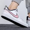 Nike Court Borough Low 2 SE Кожа Повседневные Удобные Нескользящие Легкие Амортизирующие Низкие Детские Кеды для Скейтбординга Детские кроссовки DB3090-100