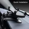 Car Phone Holder 360 Degree Rotation Foldable Dashboard Phone Mount Adjustable Multi-purpose Phone Stand for Sun