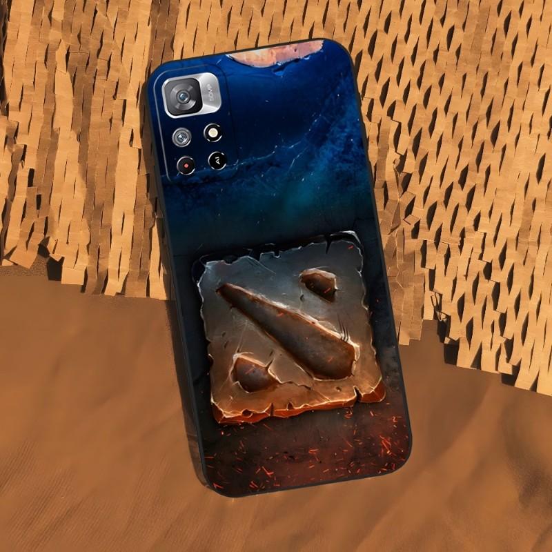 Чехол для телефона с логотипом игры Dota 2 для Xiaomi Redmi 10A 9 10 9T 9A 8 8A Note 9S 7 11S 12 11 10S Pro Plus