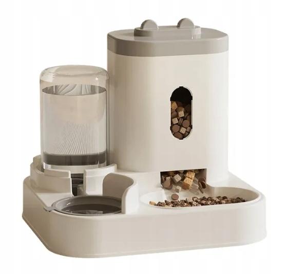 2In1 Automatic Food And Water Feeder Double Bowl For Dog Cat Dispenser