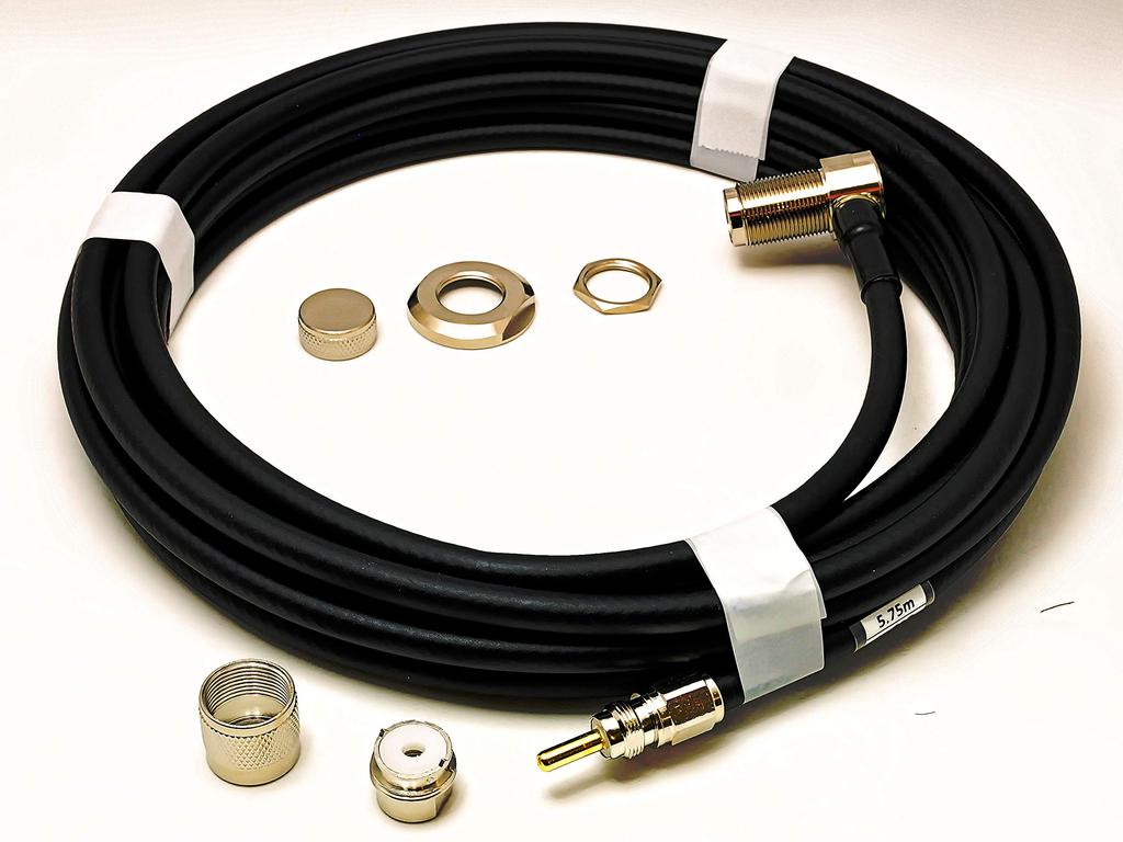 RADILA SWR низкие данные измерения радио коаксиальный кабель 5D FB 5DFB MP MLJ MJL MLMP MPML (Фудзикура 5D-FB) (6м) (МЛ-МП (съемный) соединитель) (Низкие потери)