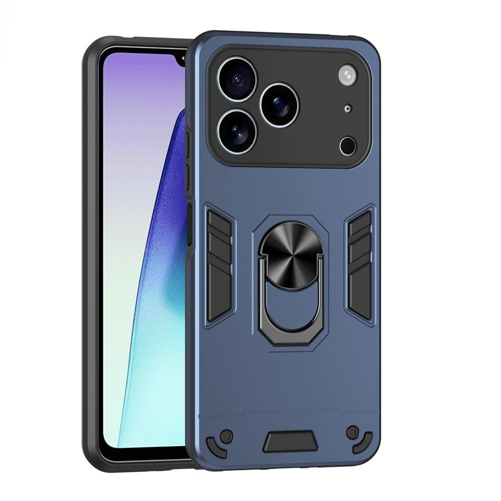 Бронированный чехол-подставка с магнитным кольцом для iPhone 17 Pro Max 5G, защитная крышка для объектива камеры для iPhone17 Air 17Pro Funda