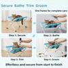 Mesh Pet Grooming Hammock Breathable Hammock Table Portable Grooming Sling Cloth  Home