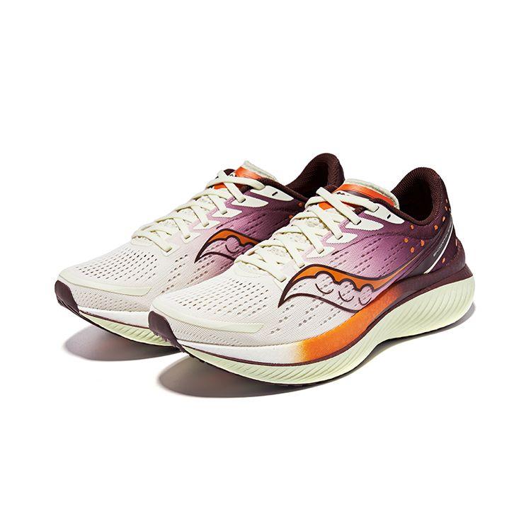 SAUCONY Endorphin Speed 3 Comfortable Breathable Mesh Cushioning Rebound Low-Top Racing Training Running Shoes Unisex Sneaker Beige Brown S20756-215