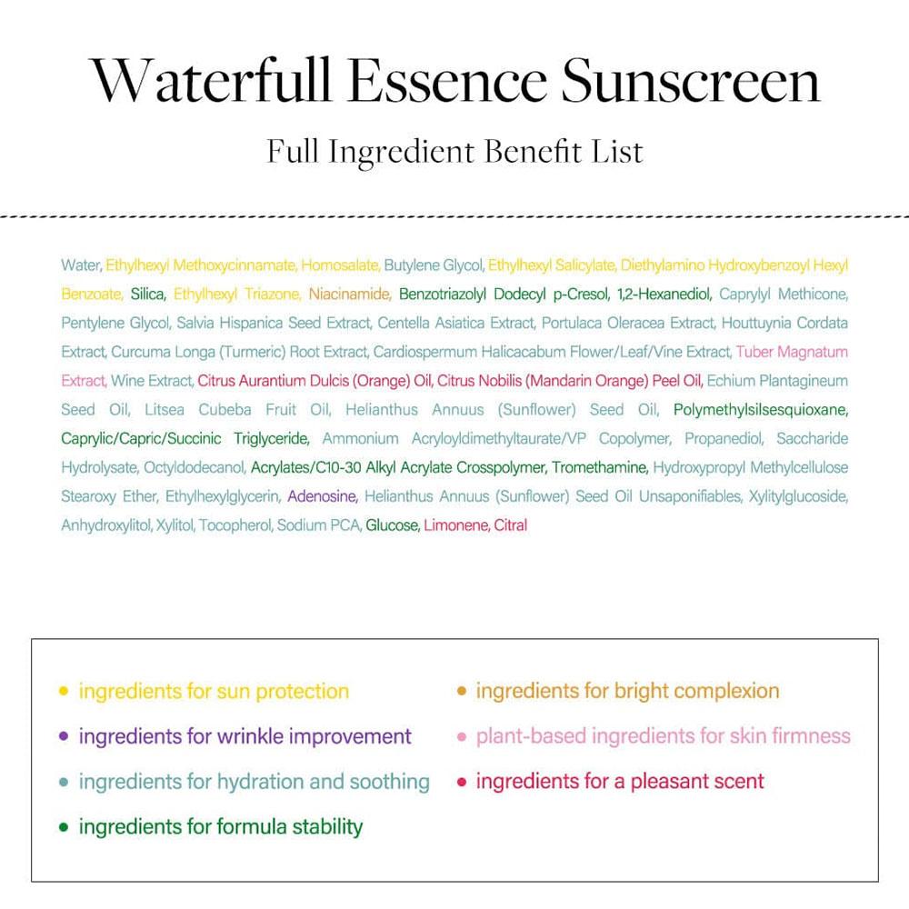 d'Alba Солнцезащитный крем Waterful Essence 50 мл (SPF50 +)