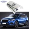 Хромированная декоративная защитная крышка для Infiniti QX Series и моделей EX/FX, заглушка отверстия замка ручки передней левой двери, номер детали 80646-1BA0A