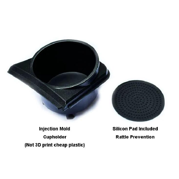Один черный держатель для напитков Держатель для стакана Drinkholder Cupholder Замена для Porsche Cayman & Boxster 981 718 / 911 991
