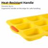 9 Grids Bread Baking Form Non-Stick Silicone Baking Pan Food Grade Bread Loaf Pan  Household Baking