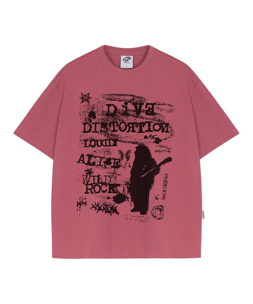 WILDROCK Wild Dive Прохладные хлопковые оверсайз футболки с коротким рукавом