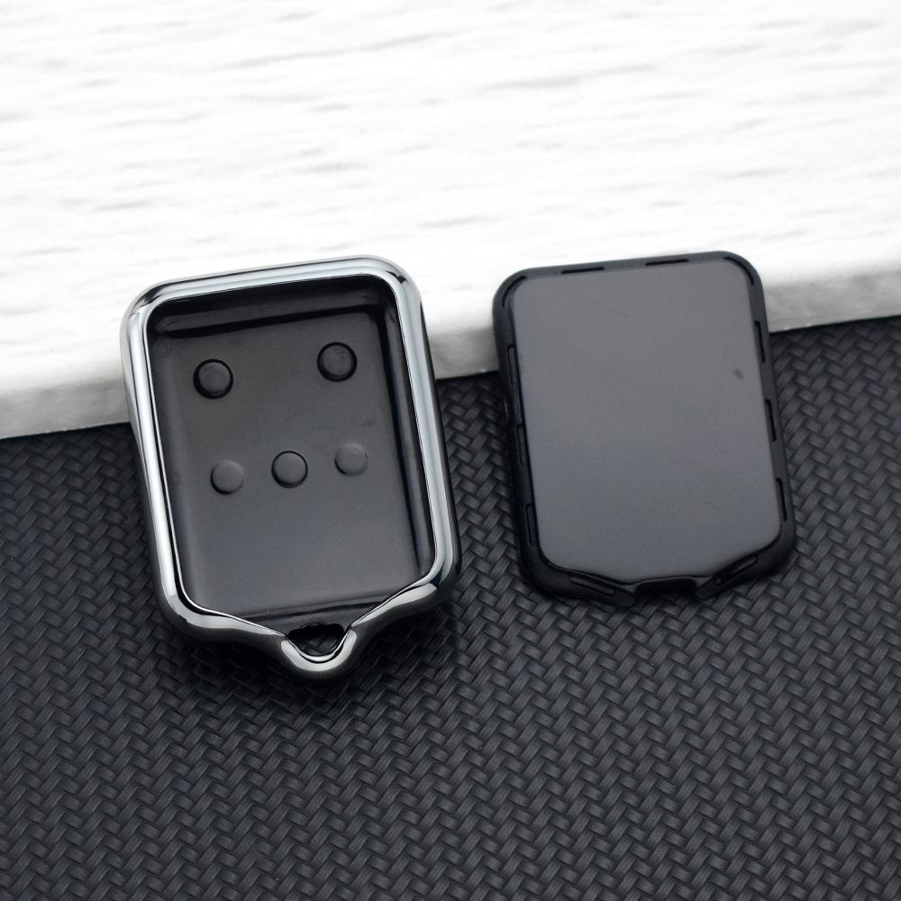 Серебряный чехол-брелок с 3/4 кнопками для Ford F150 F250 Focus Ranger Explorer Freestyle E150 Econoline Для Lincoln Mercury TPU Чехол Сумка