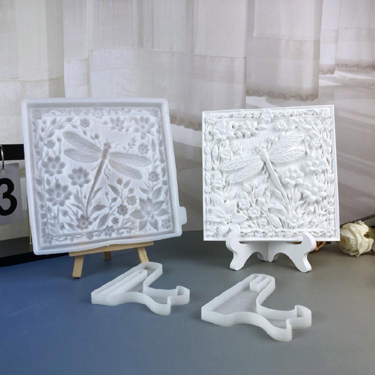 Многоцелевая силиконовая форма для рукоделия Универсальная силиконовая форма для литья настенного искусства для Resin Art и настольных украшений