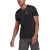 adidas Мужская черная футболка для бега GK4301
