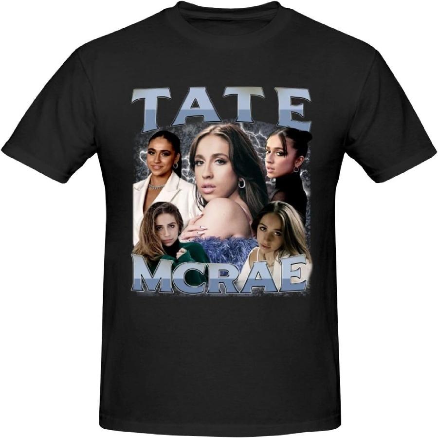 Мужская летняя повседневная и модная футболка HRGGWYB Tate Music McRae из чистого хлопка(1)