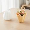 Non-stick Umbrella Ornament Mold Flexible Flower Pot Mold Umbrella Shape Candle Cup Mold Cement