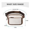 PU Leather Women's Belt Bag Adjustable Shoulder Strap Crossbody Waist Bag Fashionable Faux Leather Waist Pack
