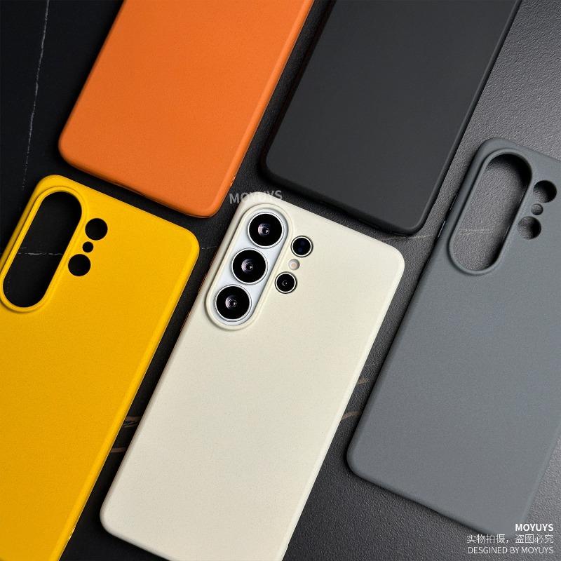 Case For Samsung Galaxy S26 Ultra S25 S24 For MagSafe Magnetic Matte Rock Sand Phone Cover TPU Frame Shell Non-Slip Bumper