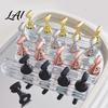 Magnetic Nail Art Holder Practice Stand Tip Display Painting Press-on for Nails Fake Stand Home Salon Plastic