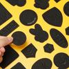 Black Seam-Free Self-Adhesive Clothes, Embroidery Stickers, Down Jackets, Holes And No Marks, Repair Subsidies, Repair Patches, Pattern Stickers