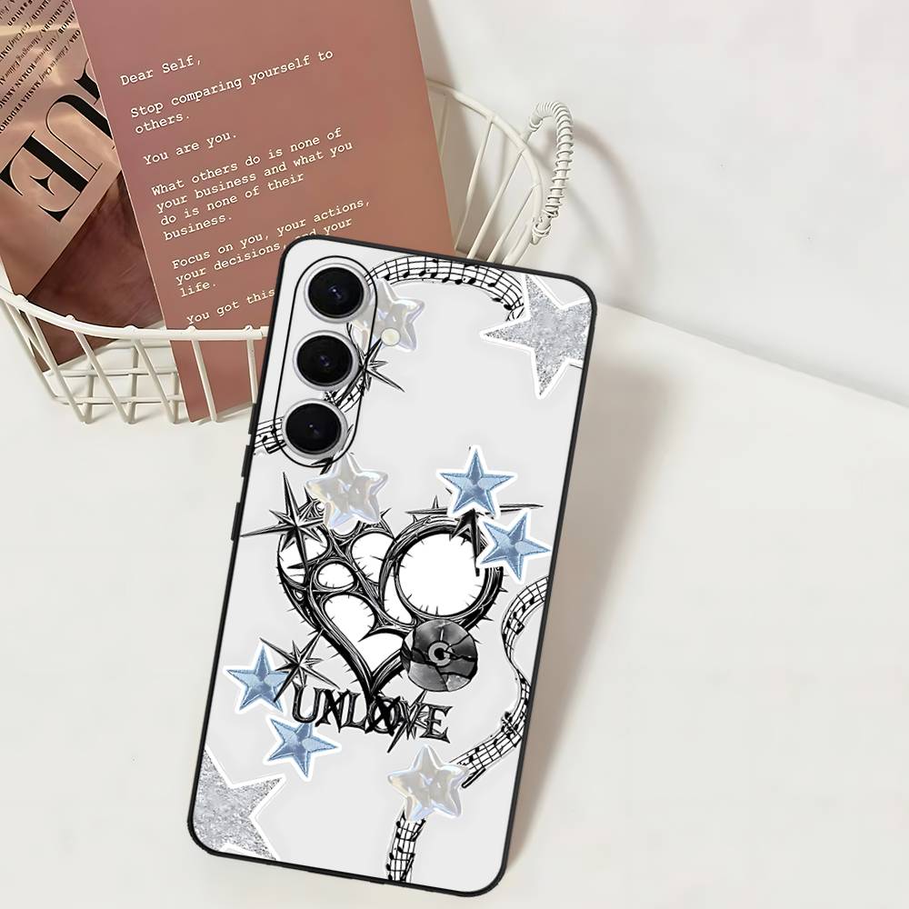 Популярный чехол для телефона с логотипом X-XLOV для Samsung S 24 Fe 25 Ultra Plus 20 Lite 21 30 22 23 24 22 Ultra 5G Fundas