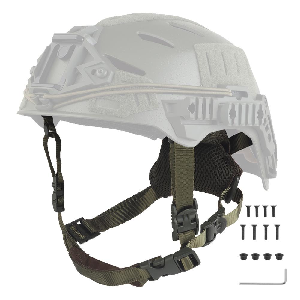 Система подвески шлема Нейлоновый шнурок для подвески шлема Регулируемый для аксессуаров шлема Wendy