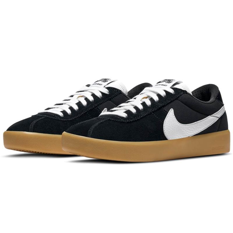Nike Sb Bruin React Black White Gum Skateboard Shoes CJ1661-002