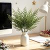 Artificial Green Pine Branches for Christmas Decor - Perfect for Vases, Home, Bedroom, and Living Room Arrangements