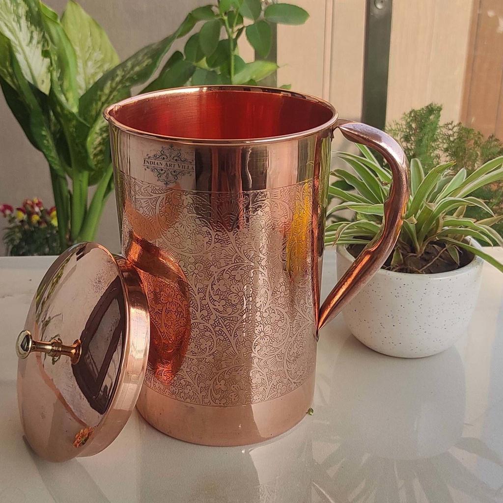 2 L Copper Water Jug Pure Copper Jug. At This Time When the World Is Riddled with Pollution