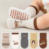 Cute Cartoon Infant Baby Non-slip Floor Sock for Boy Girl Soft Cotton First Walker Sock for Toddler Autumn Winter Indoor Sock