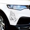 Наклейки на автомобиль виниловые милые окклюзионные царапины холодильник кондиционер светоотражающие наклейки автомобильные аксессуары #469562