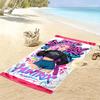 Kpop Demon Hunters Beach Towel, Lightweight Beach Towel, Tropical Style, Ideal Holiday Gift For Family