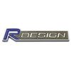 3D Metal R-Design Logo Badge Sticker Front Grill Rear Trunk Emblem Decal