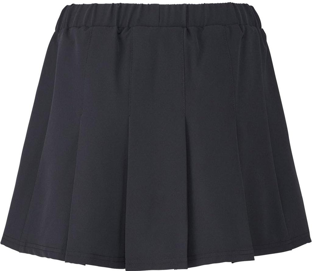 Мягкая теннисная юбка для игры в бадминтон Dunlop Tennis Wear DAK2493W 2024FW черная L [DUNLOP]