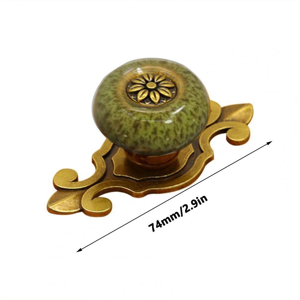 Ceramic Door Knob Ethnic Style Drawer Knobs Fashion Ceramic Knob  Cabinet