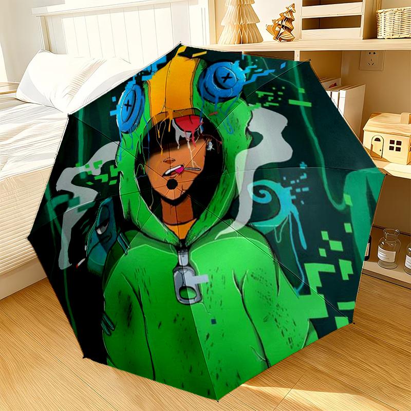 Game Adventure Heroes Umbrella 8-Frame for Travel, camping, Casual Lightweight Portable Umbrella, Essential for every family Holidays Gift
