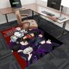 1pc Jujutsu Kaisen Anime Characters Office Chair Mat - Anti-Slip Carpet for Desk, Anime Decor Gift, Seasonal Decoration, Suitable for Home Office, Liv