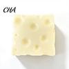 Desktop Stress Reliever Fake Cheese Relief Toy, Squeezable Cube Sensory Toy Anxiety Relieving Hand Exercise for Kids and Adults Handheld Decompression