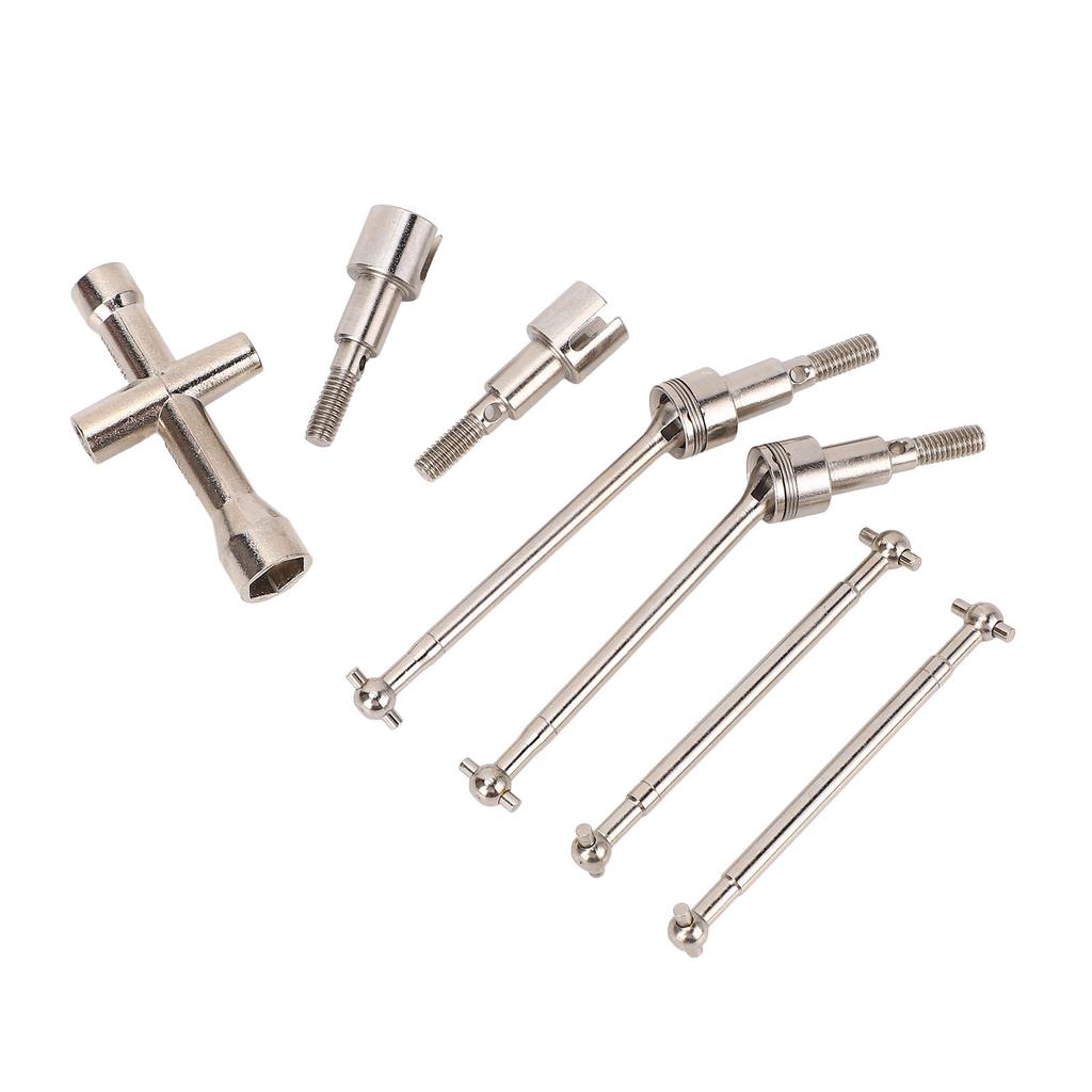 Комплект переднего и заднего приводного моста Металлический приводной вал Замена для 16101PRO 16102 16103 16201 Бесколлекторный