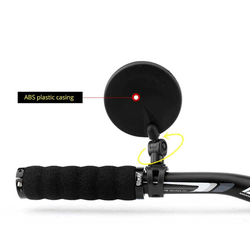360° Rotate Rear View Cycling Handlebar Bike Rearview Bicycle Mirror Motorcycle Looking Glass