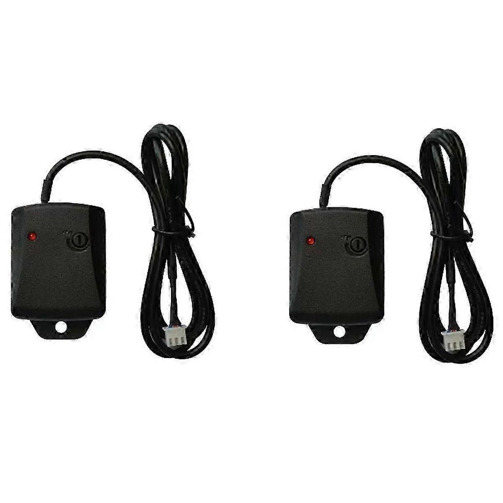 2Pcs Universal Automobile Motorcycle Car Vibration Sensor with Anti-Theft Alarm Function and Adjustable Induction for Enhanced Security