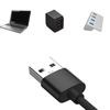 Удлинительный кабель USB2.0 to Type C Female, зарядный кабель USB C, подключение USB-устройств, кабель передачи данных 480 Мбит/с