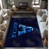 Avatar Printed Flannel Area Rug Non Slip Soft Polyester Floor Carpet Indoor Decor Mat for Bedroom Living Room Sofa Game Room Home Decoration
