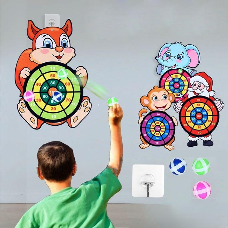 Липкий шар, дартс, мишень, спортивные игры, игрушки для детей, игрушки для вечеринок на открытом воздухе, мишень, бросок липкого мяча, развивающие настольные игры