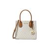 Michael Kors Mercer Classic Retro Кожаный органайзер для пресбиопии на плечо Женская Ванильный цвет