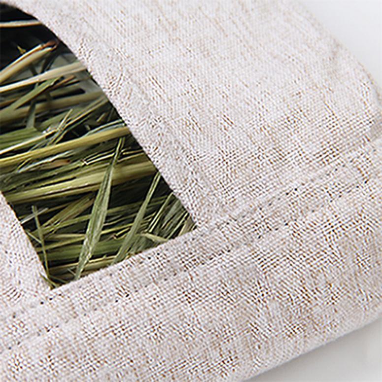 Мешок для сена для домашних животных, подвесная сумка для кормушки для морских свинок, сумка для медленного питания, можно повесить тканевую сумку